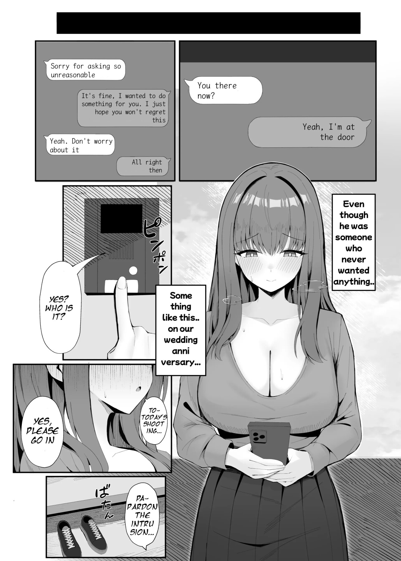Hentai Manga Comic-A Wedding Anniversary For You-Read-6